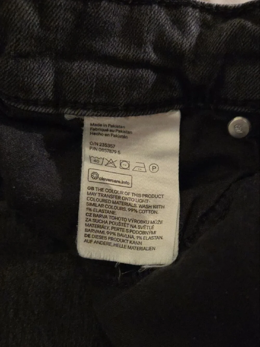 H&M low rise